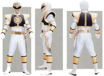 Power Rangers MMPR White Ranger Helmet 3D print model_5