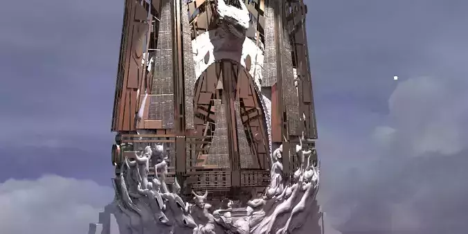 Wizard Dragon Emperor Tower Ruin 8 