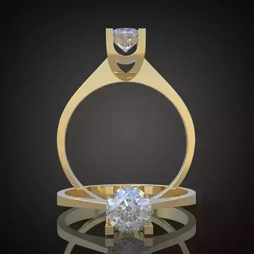 Ring 3D model 0102 printable model 3D print model
