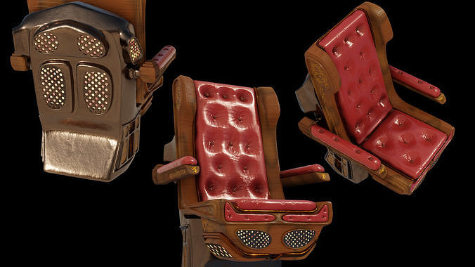 Train Seat  Free 3D model