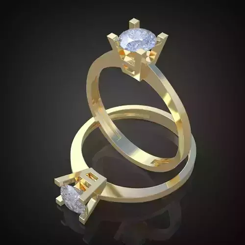 Ring 3D model 0105 printable model12 3D print model
