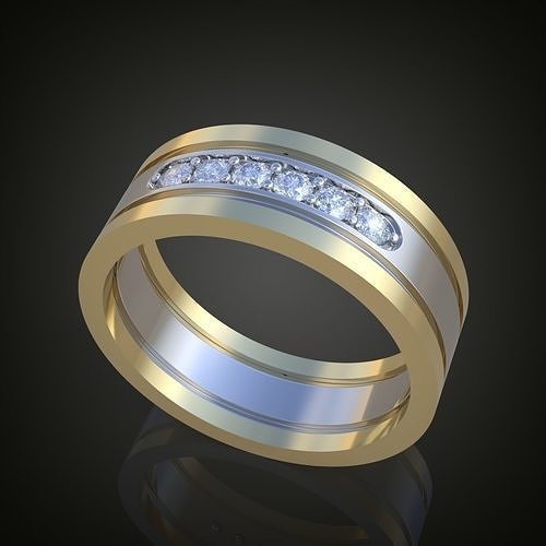 Ring 3D model 0107 printable model9 3D print model