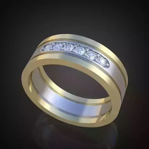 Ring 3D model 0107 printable model9 3D print model