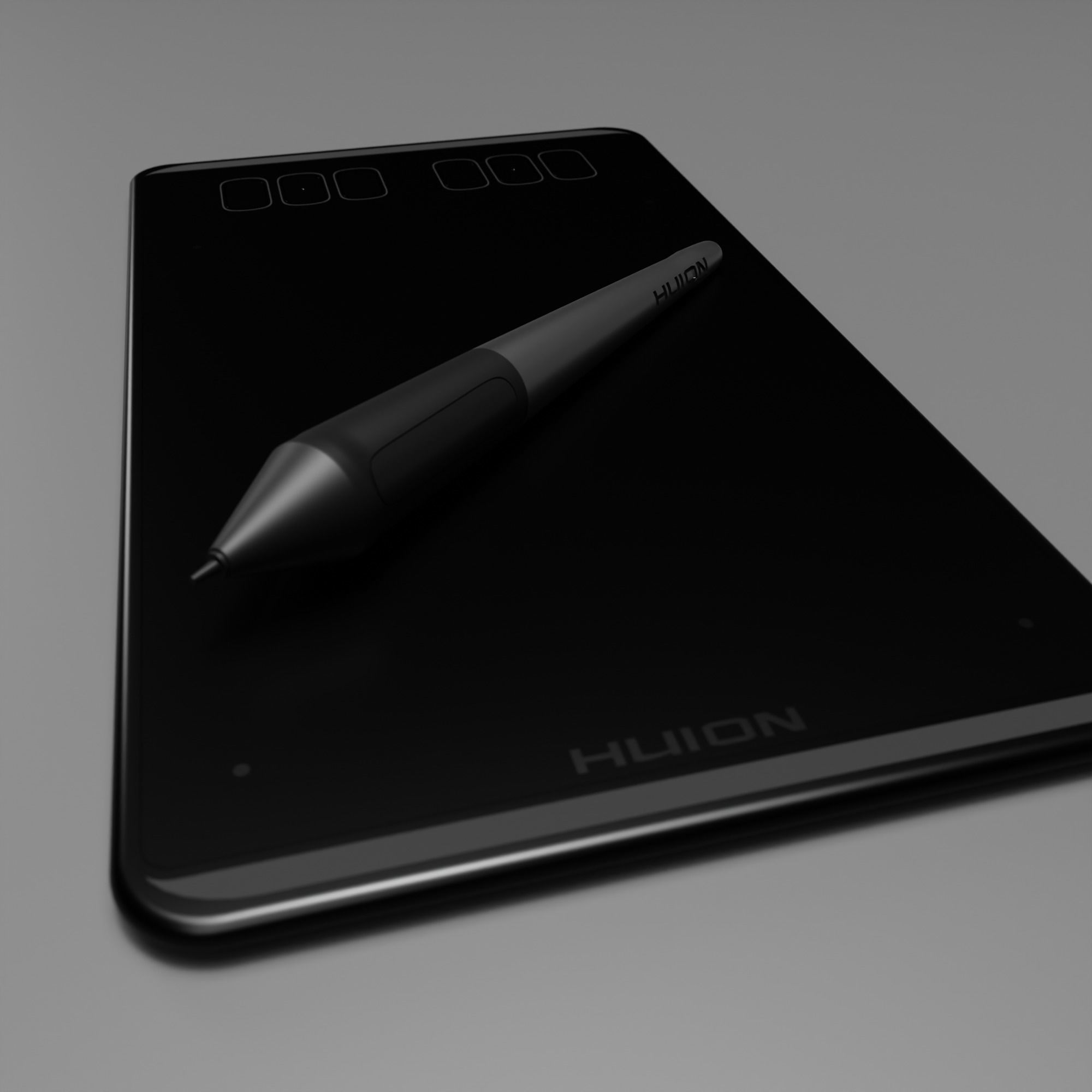 Graphics tablet 3D model_3