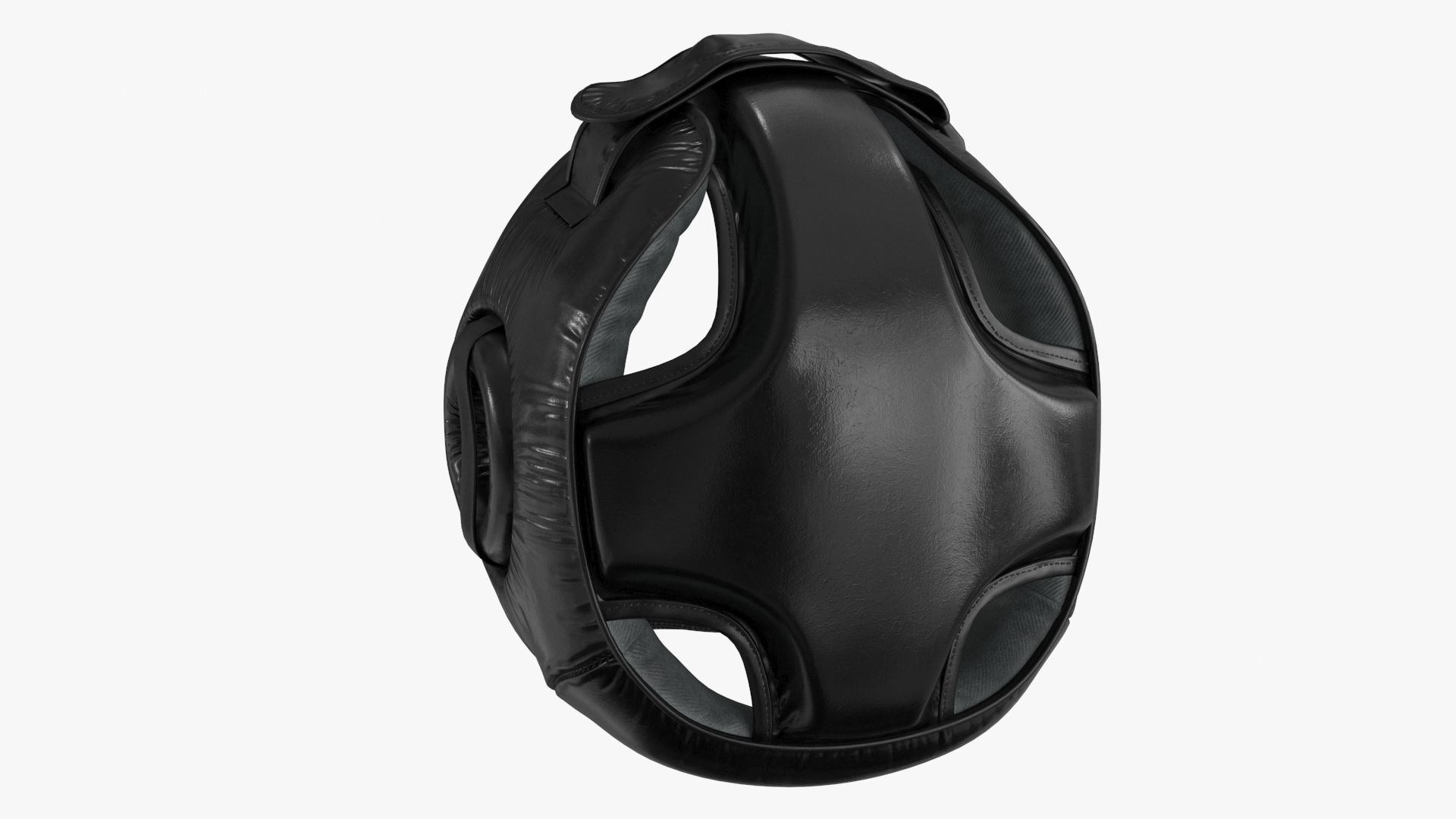 3D model Boxing Gloves Head Guard Collection Low-poly 3D model_3