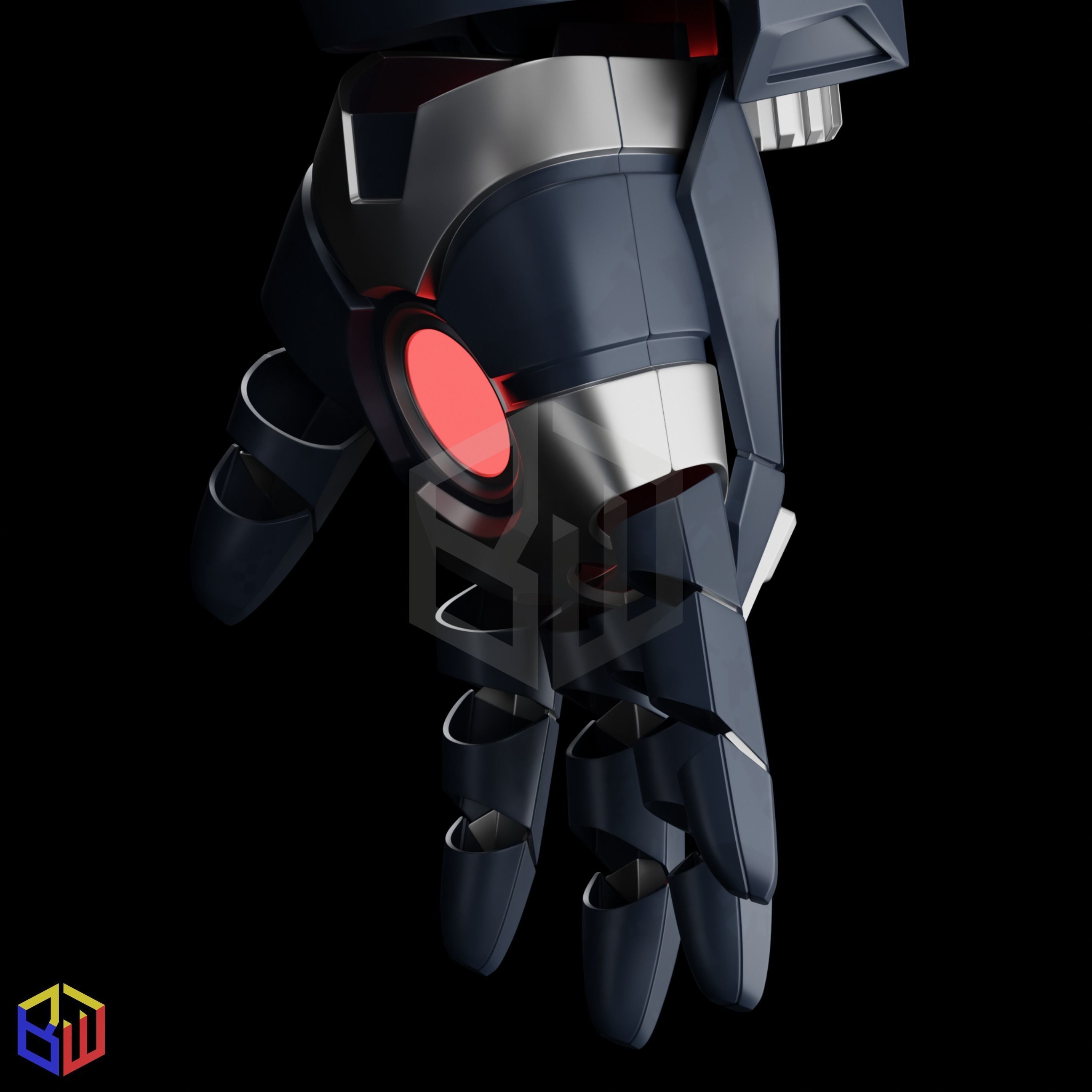 War Machine Mark 004 Full Suit 3D print model_13