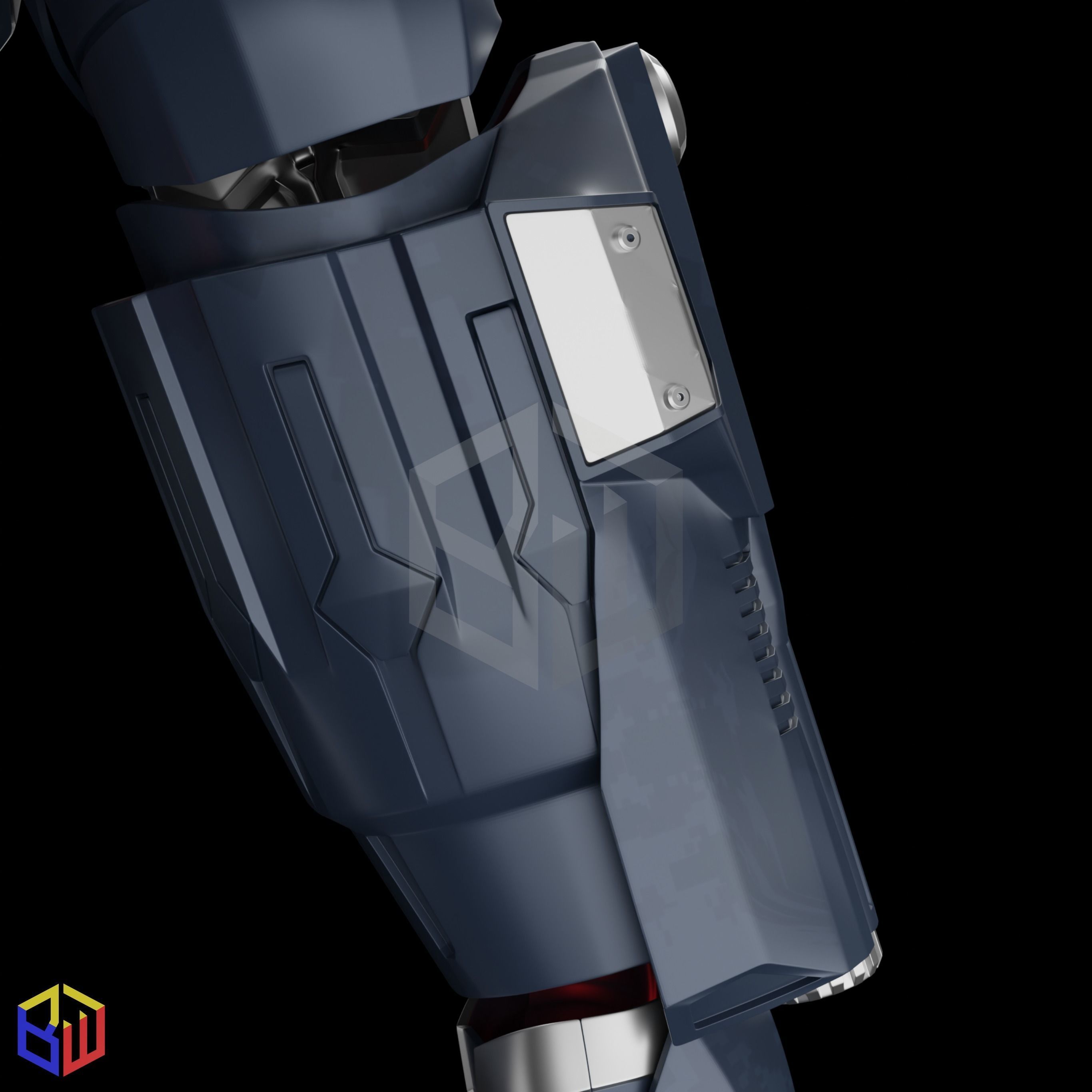 War Machine Mark 004 Full Suit 3D print model_11