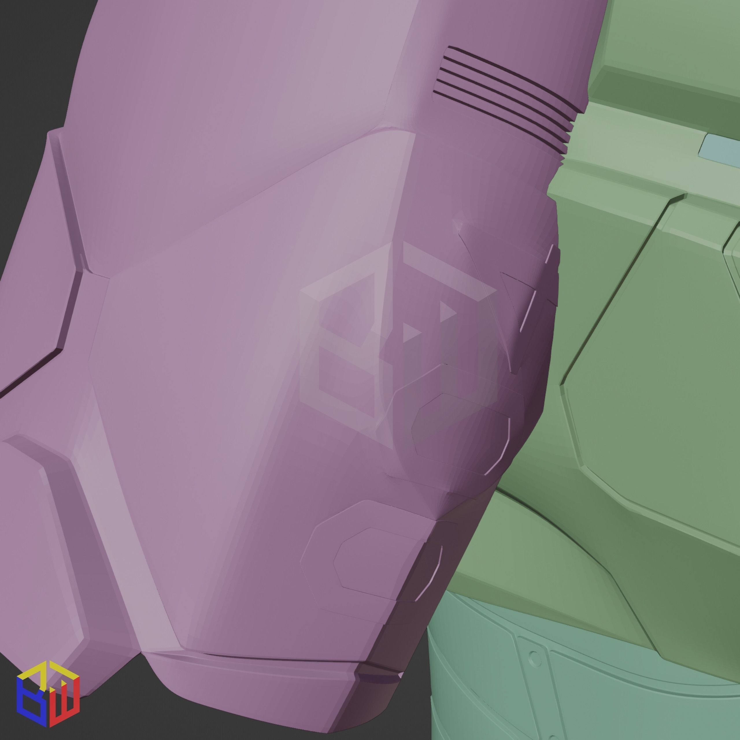 War Machine Mark 004 Full Suit 3D print model_23