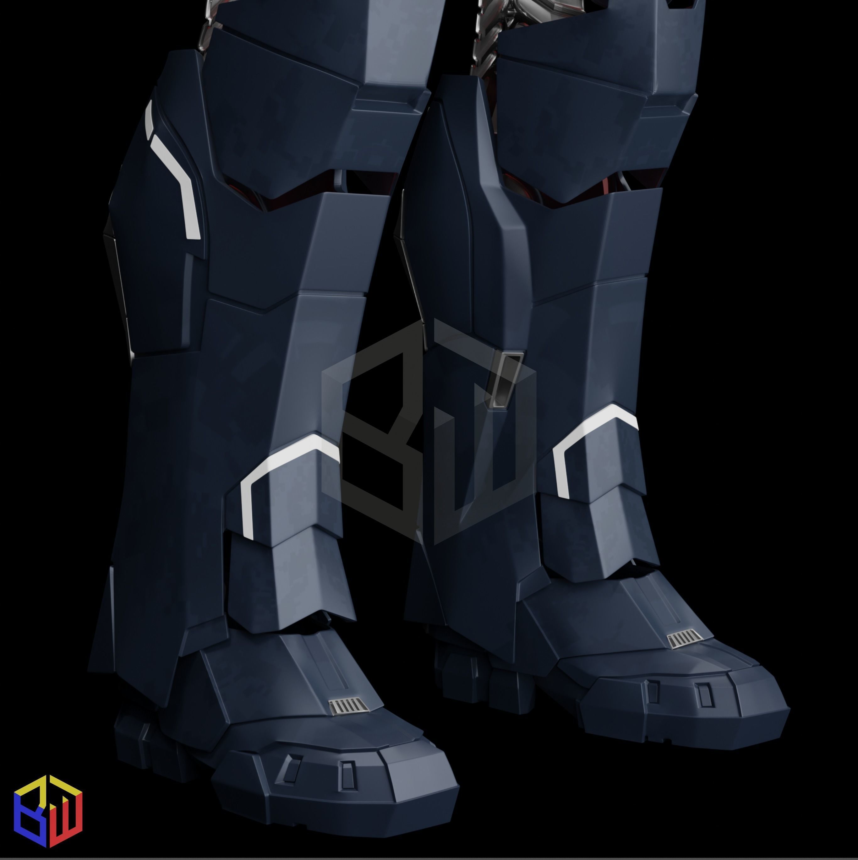 War Machine Mark 004 Full Suit 3D print model_15