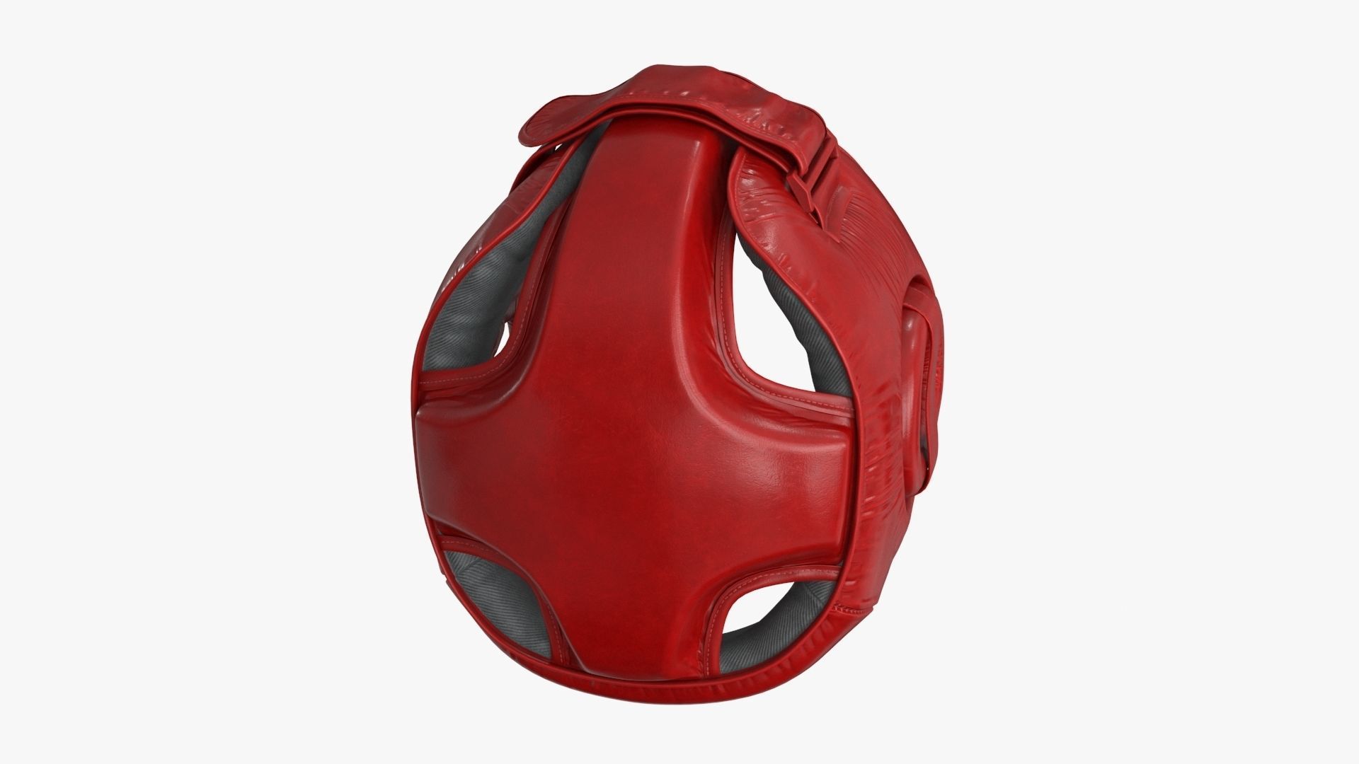 3D Boxing Gloves Head Guard Collection Low-poly 3D model_4