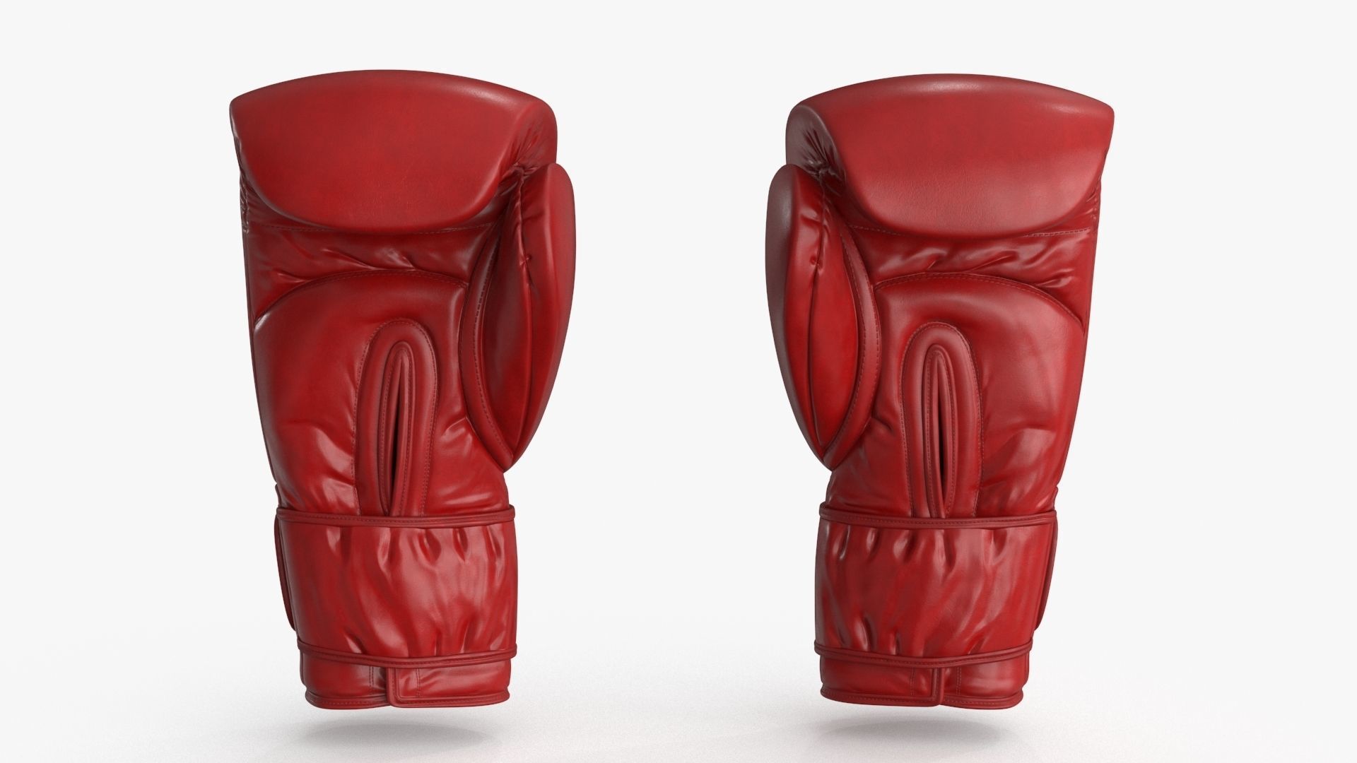 3D Boxing Gloves Head Guard Collection Low-poly 3D model_6