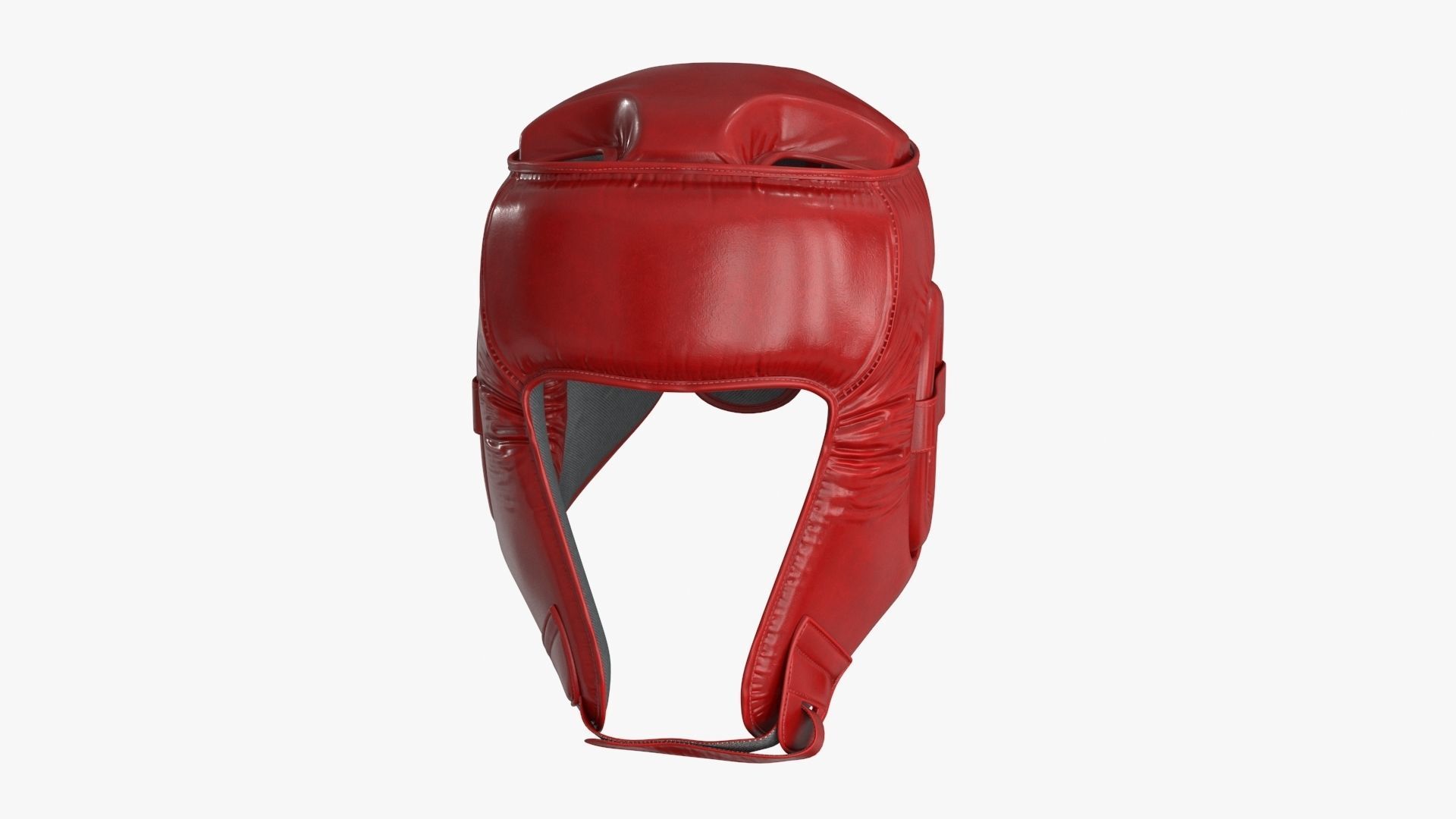 3D Boxing Gloves Head Guard Collection Low-poly 3D model_15