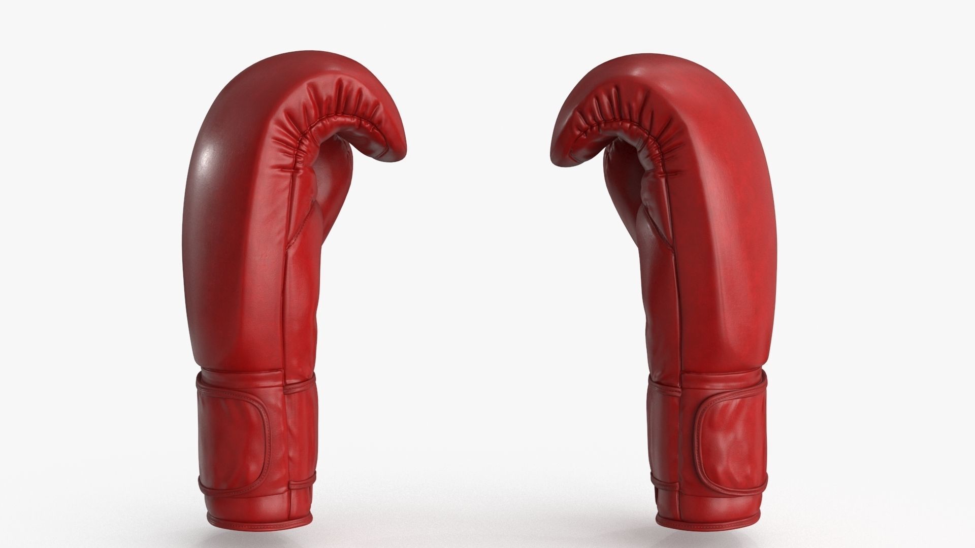 3D Boxing Gloves Head Guard Collection Low-poly 3D model_11