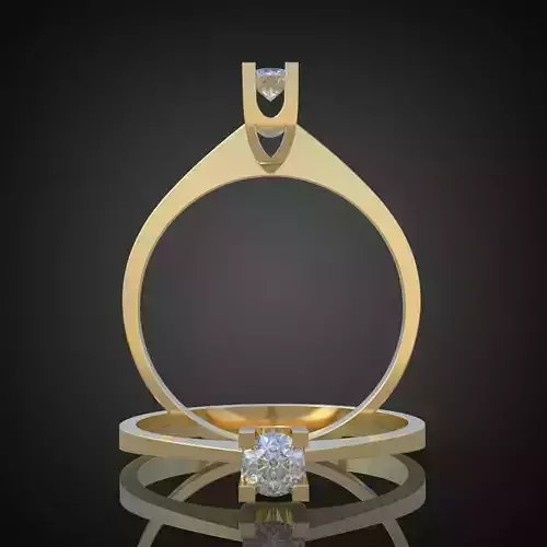 Ring 3D model 0111 printable model Free 3D print model