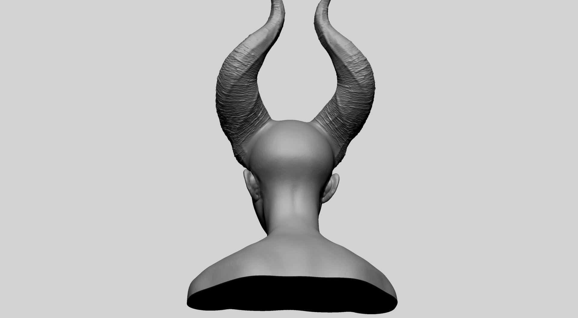 Fantasy Female Head A 3D model_12