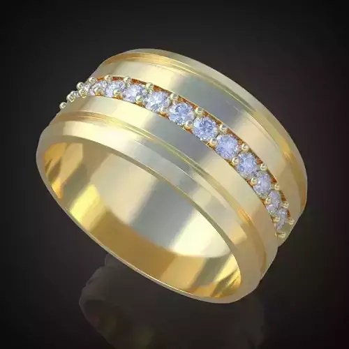 Ring 3D model 0114 printable model9-- 3D print model