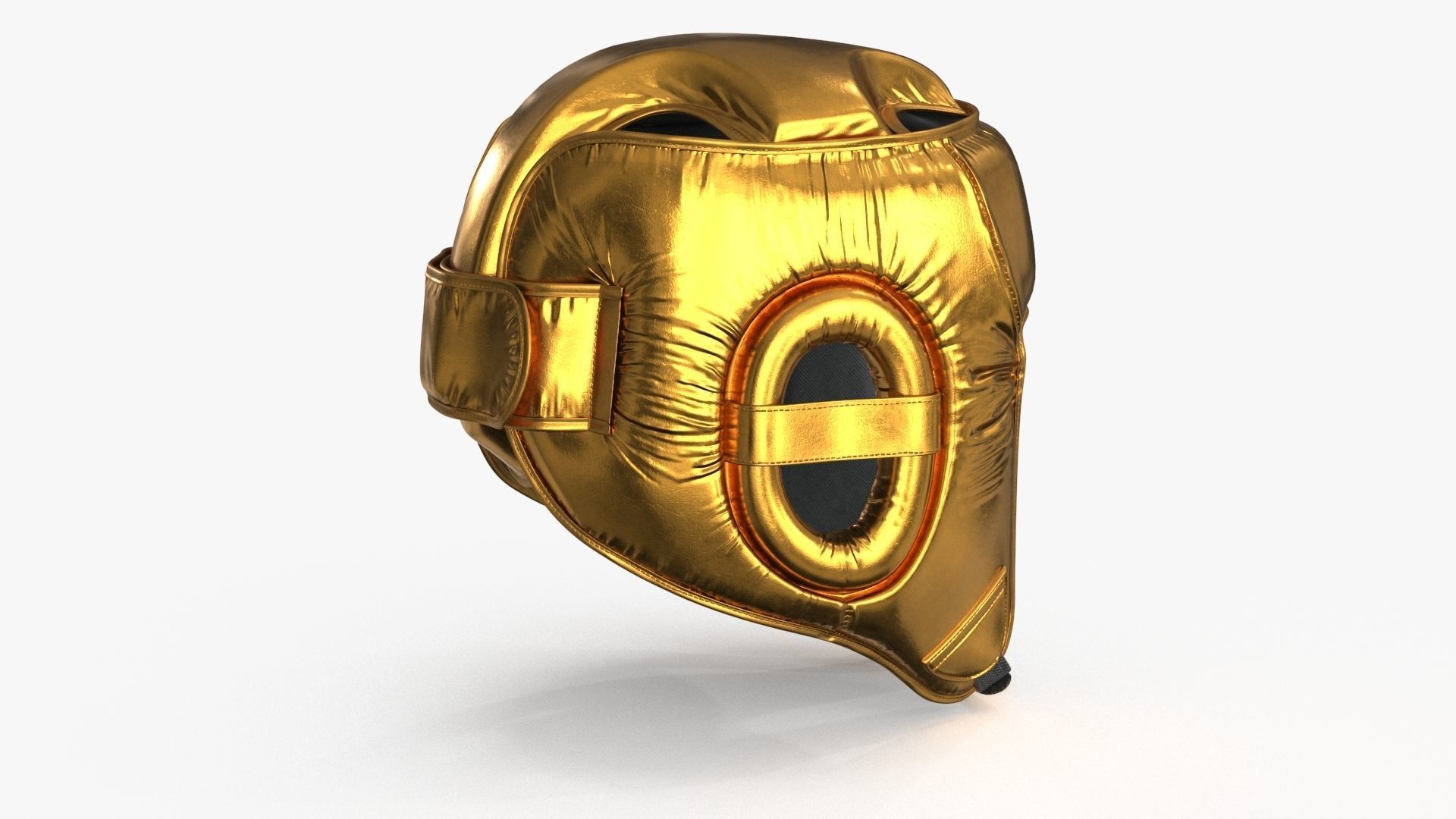 3D model Boxing Gloves Head Guard Collection Low-poly 3D model_17