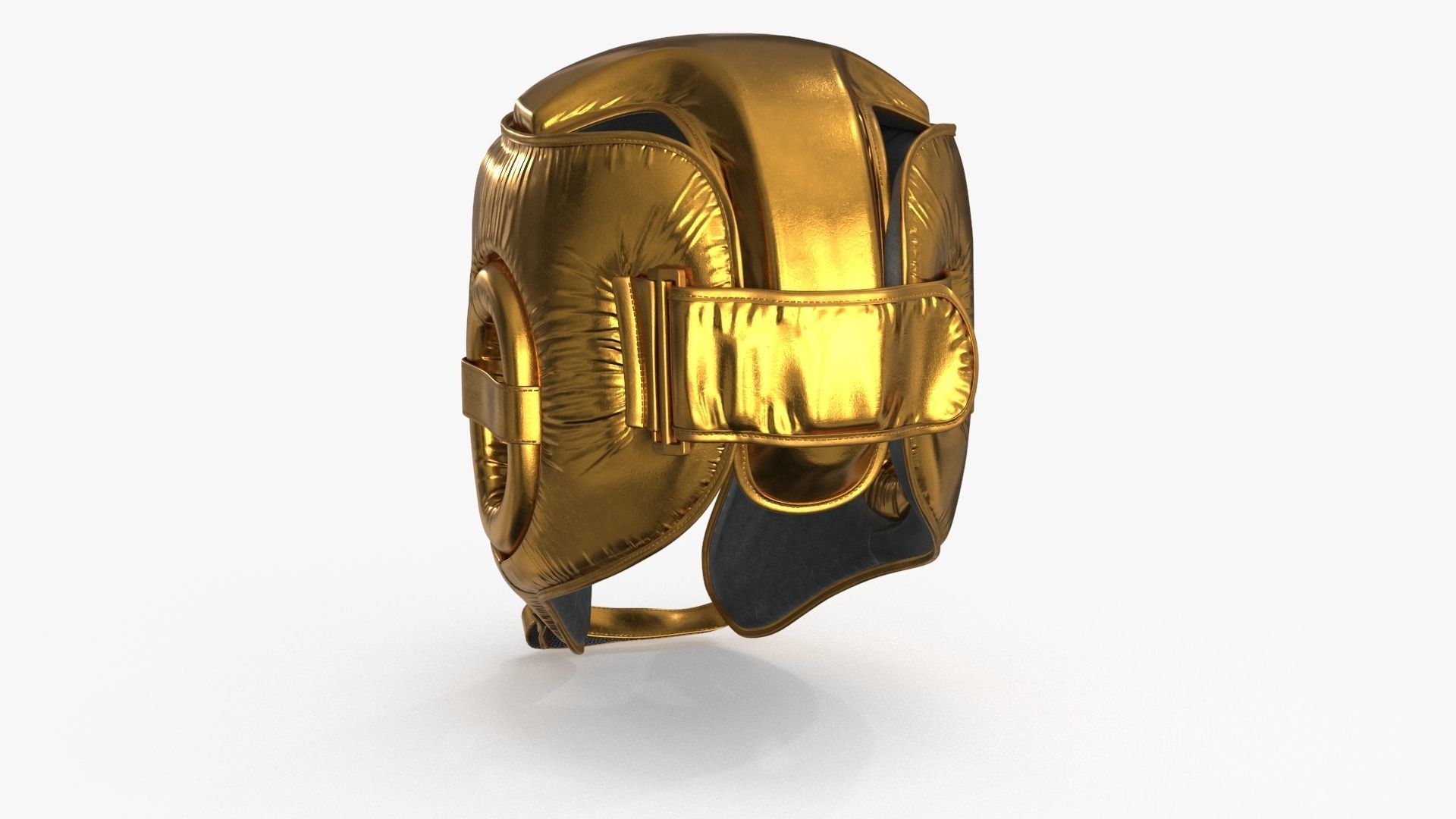 3D model Boxing Gloves Head Guard Collection Low-poly 3D model_18