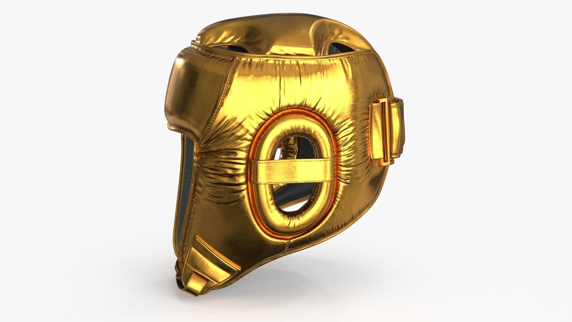 3D model Boxing Gloves Head Guard Collection Low-poly 3D model_19