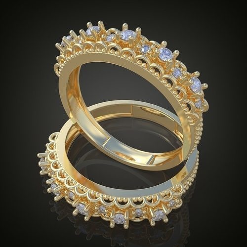 Ring 3D model 3D 0116 printable model20 3D print model