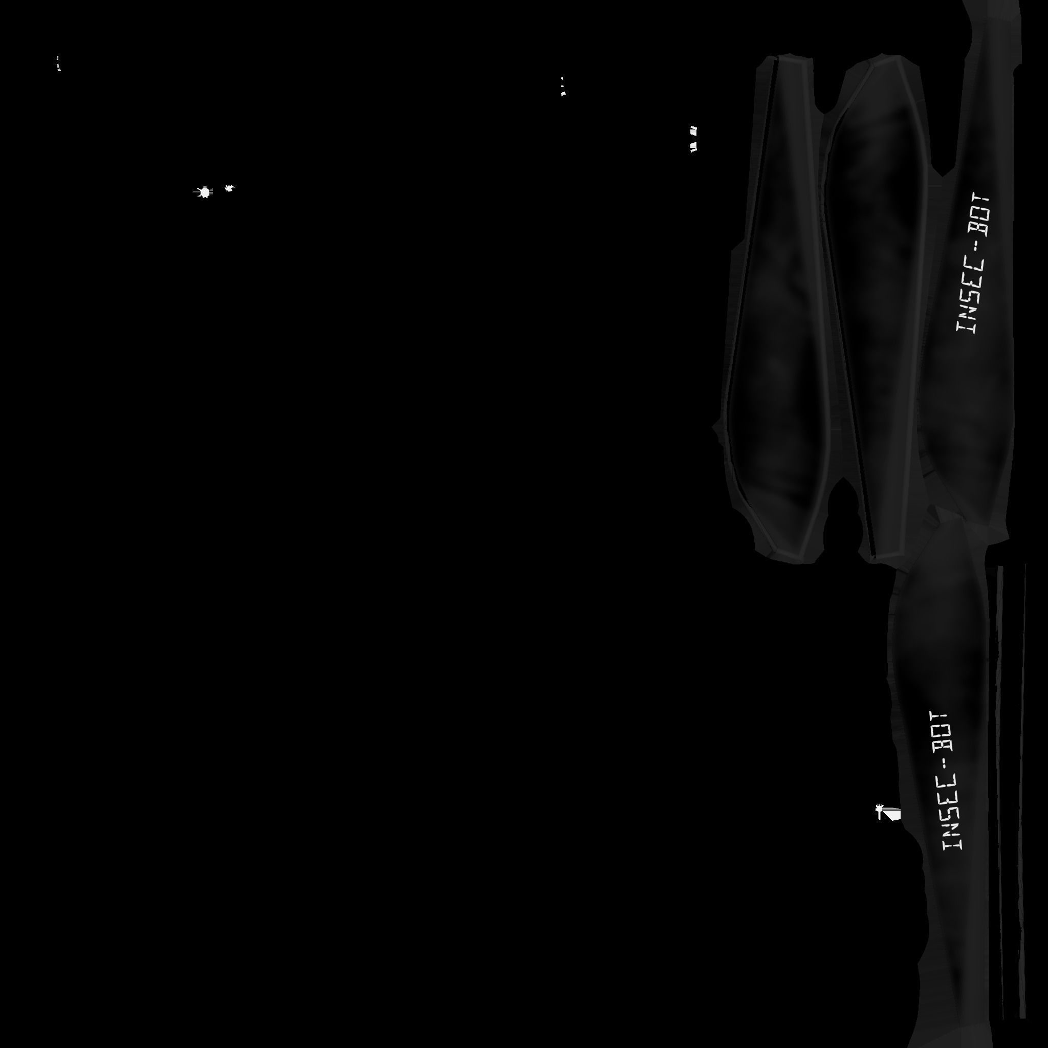 Insect Robot F06 Yellow - SciFi Character Design Low-poly 3D model_21