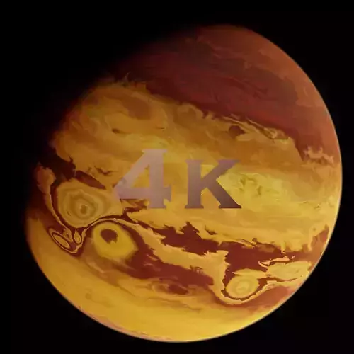 Gas Giant Planet 02 - 4k