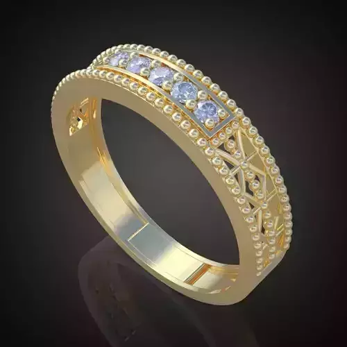 Ring 3D model 0119 printable model9