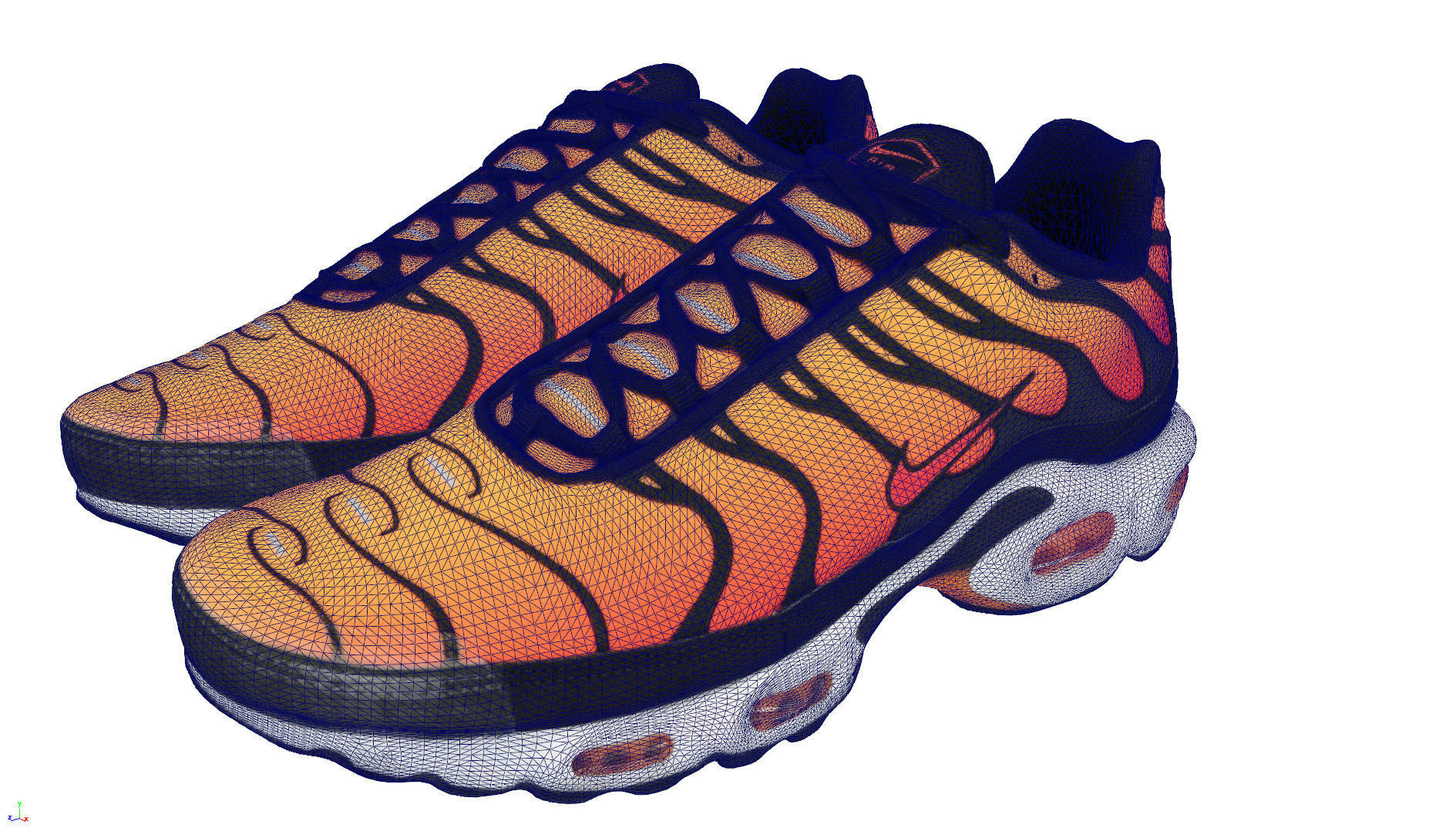 Nike Air Max Plus Og fashion sneaker 3D model_9