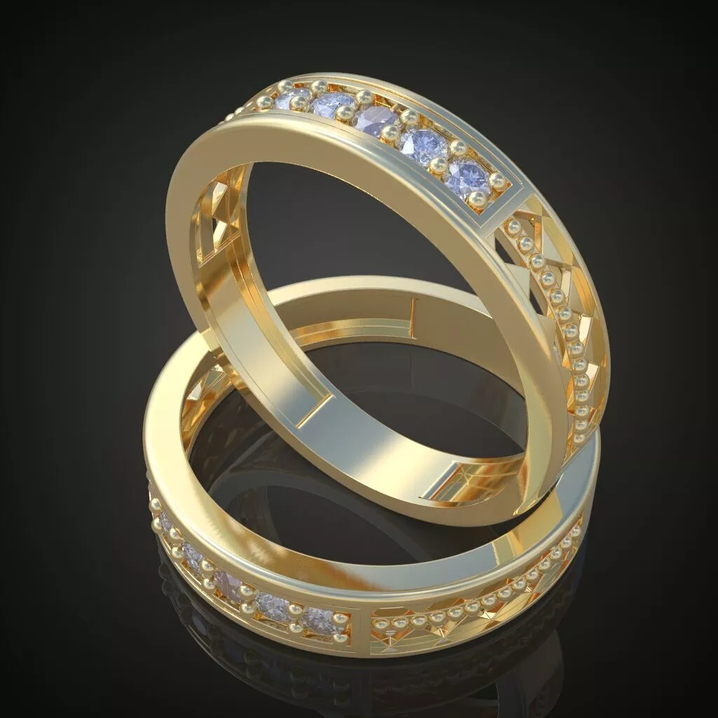 Ring 3D model 0120 printable model18 3D print model