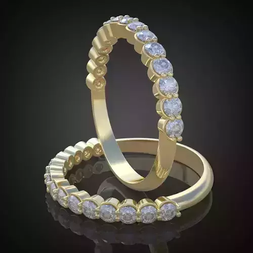 Ring 3D model 0122 printable model19