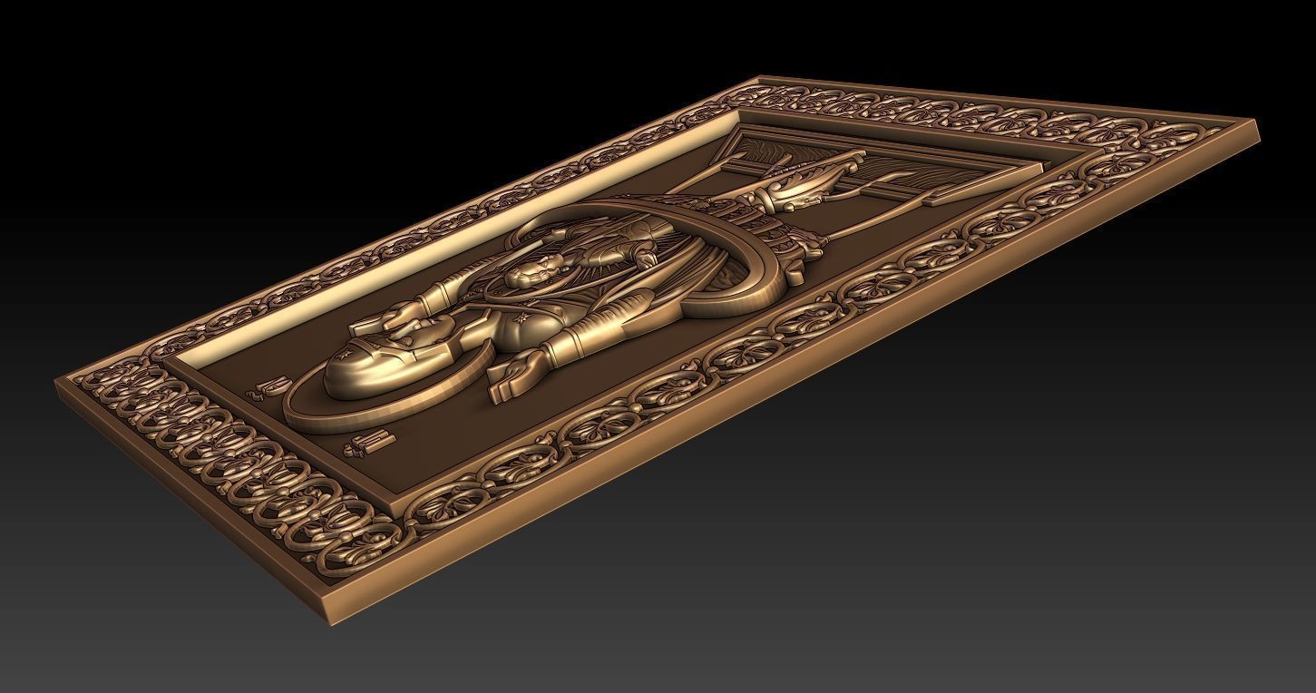 The Mother of God of the Life-giving Spring 3D model_10