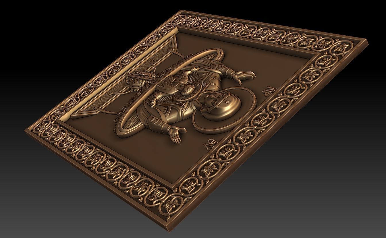 The Mother of God of the Life-giving Spring 3D model_8