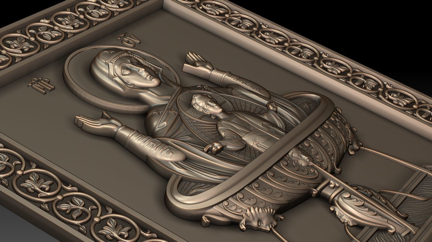 The Mother of God of the Life-giving Spring 3D model_12