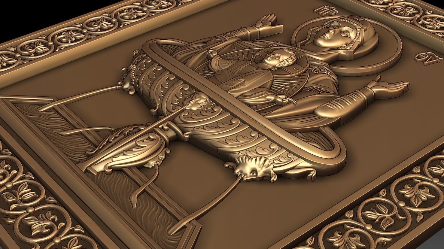 The Mother of God of the Life-giving Spring 3D model_5