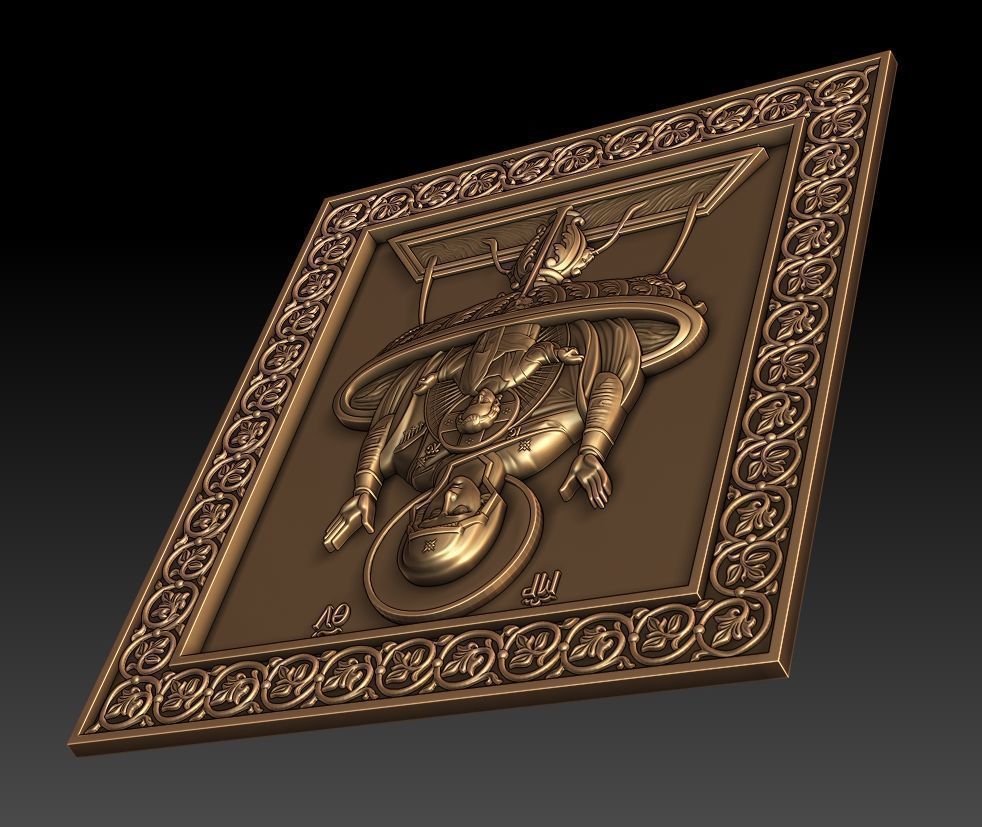 The Mother of God of the Life-giving Spring 3D model_9