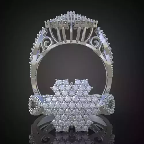 Ring 3D model 0127 printable model