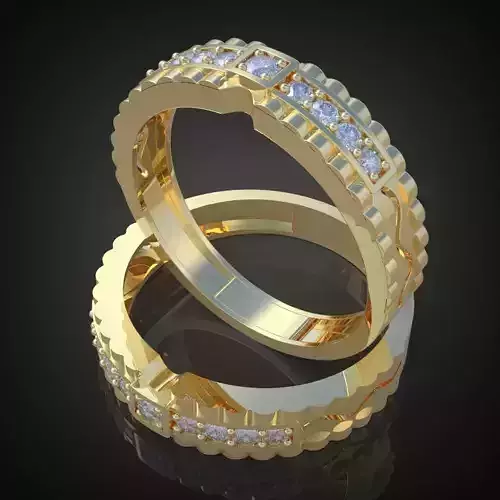 Ring 3D model 0128 printable model13