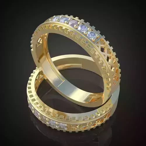 Ring 3D model 0129 printable model11