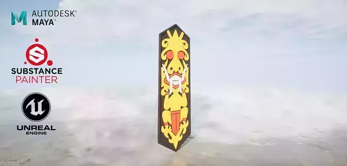 Shield - Dayak Ethnic Shield