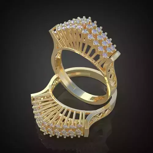 Ring 3D model 0133 printable model12