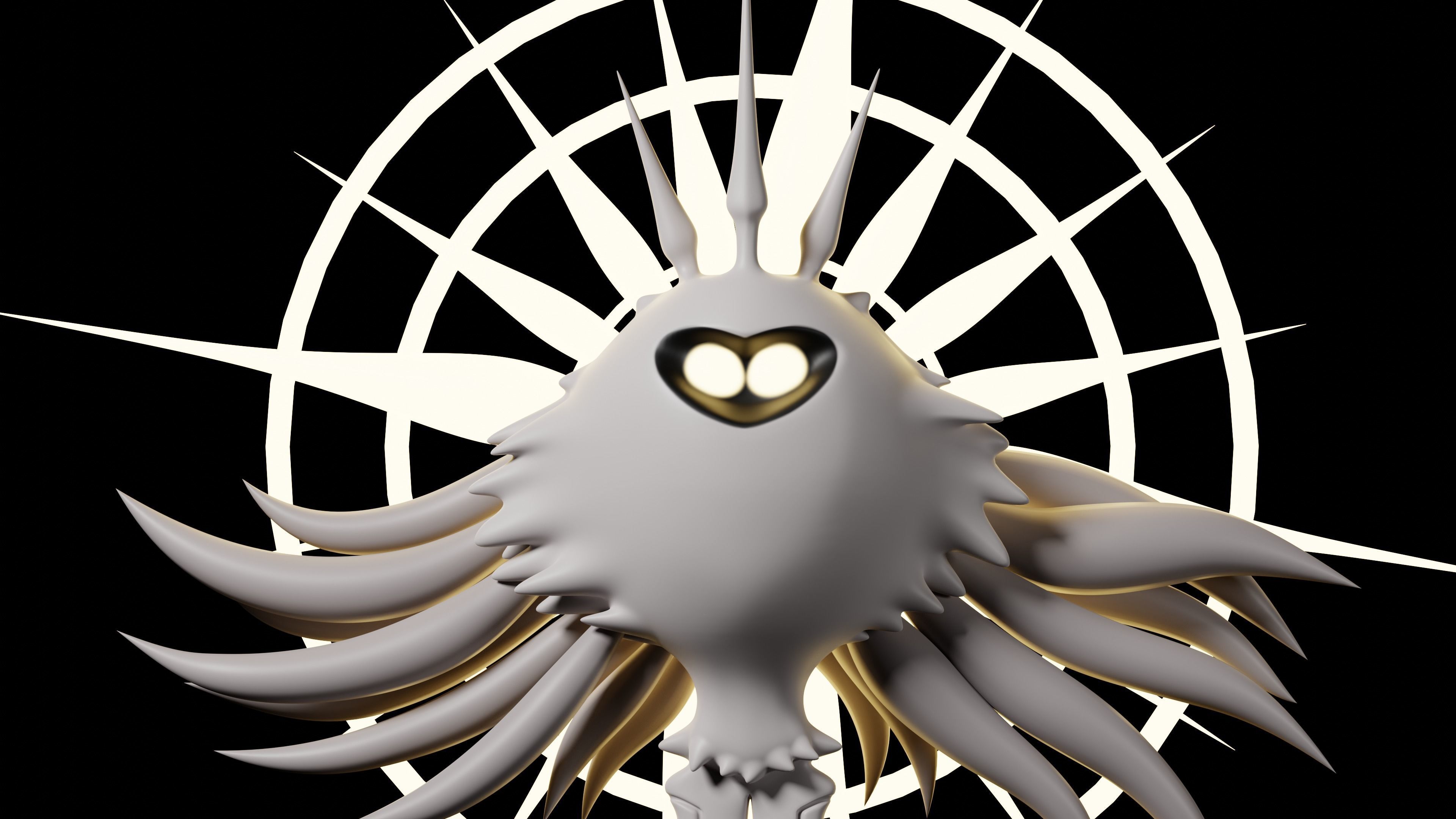 The Radiance - Hollow Knight 3D model | CGTrader