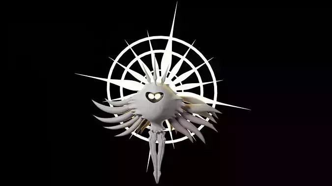 The Radiance - Hollow Knight 3D model