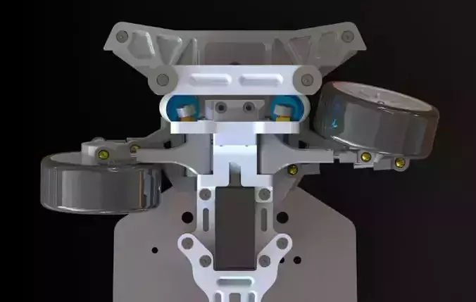 HSP 94123 RWD drift conversion kit 3D print model 3