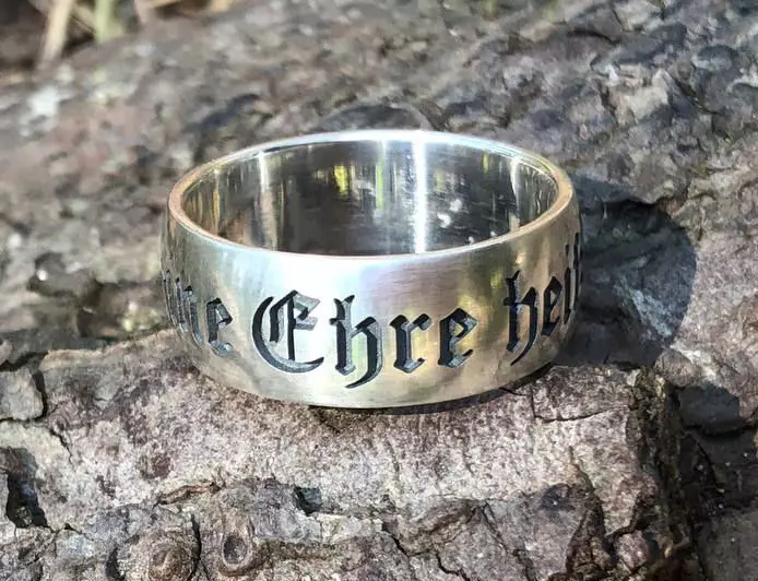 Meine Ehre ring 6US - 13US sizes 3D print model