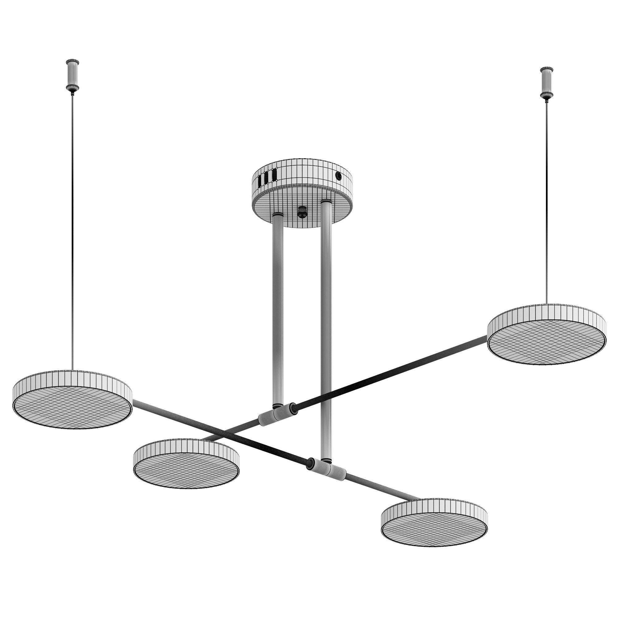 Chandelier ST Luce Farone SL1605 403 04 3D model_4