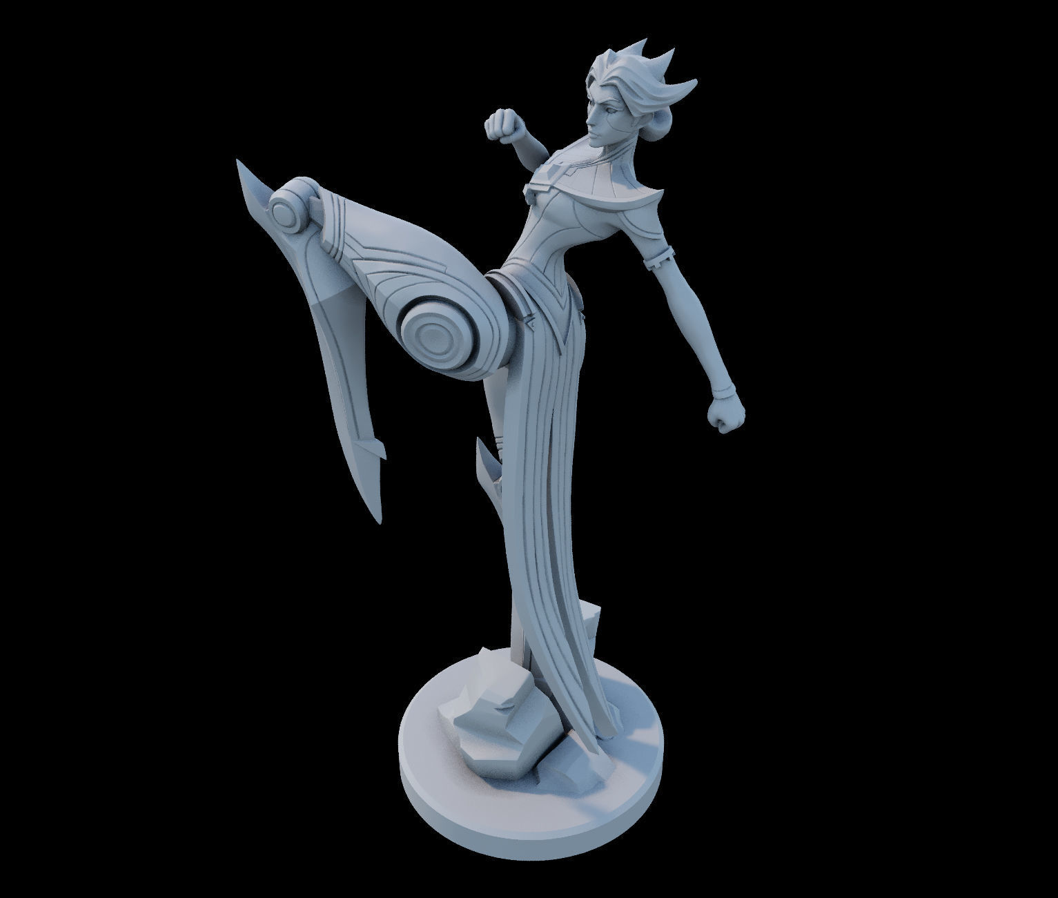 camille League of Legends 3D print model 3D print model_4