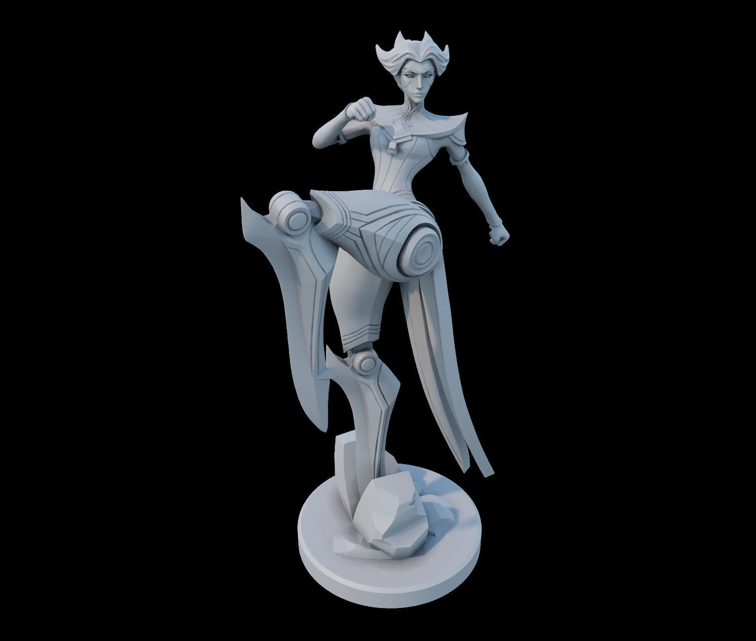 camille League of Legends 3D print model 3D print model_3