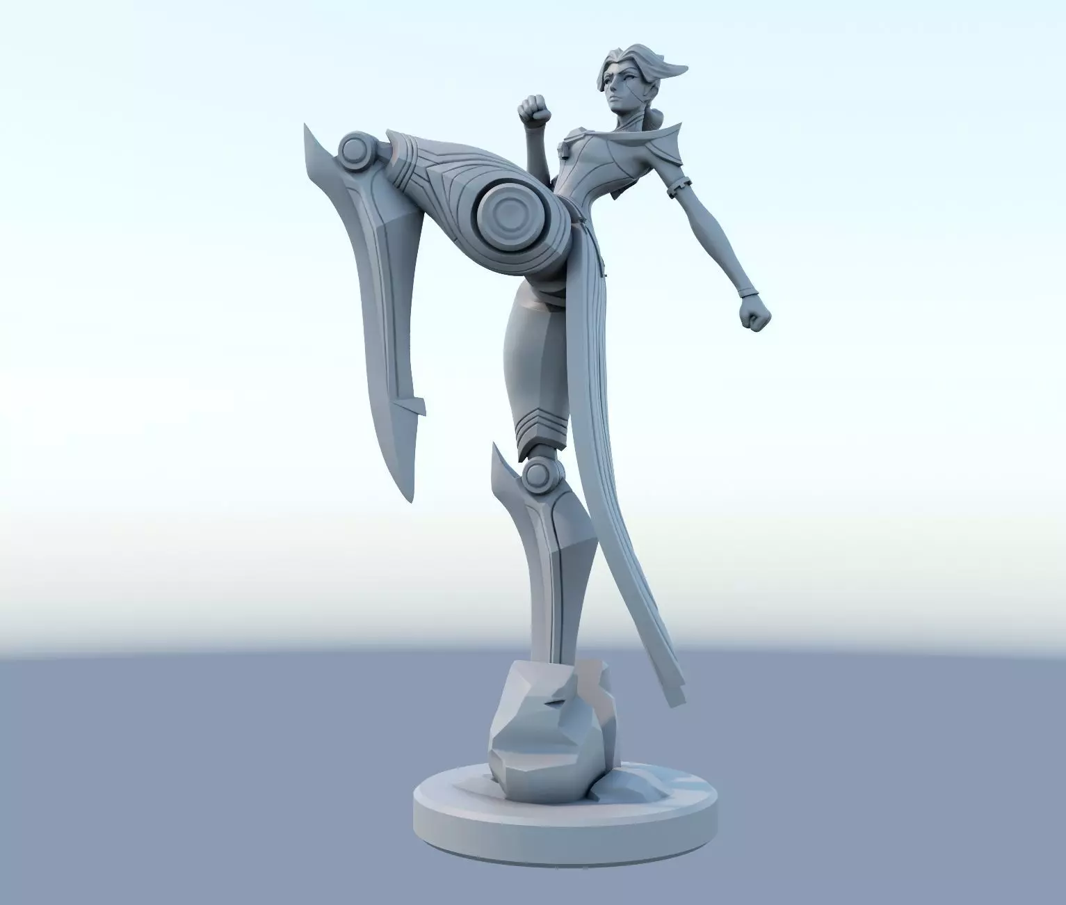 camille League of Legends 3D print model 3D print model_0