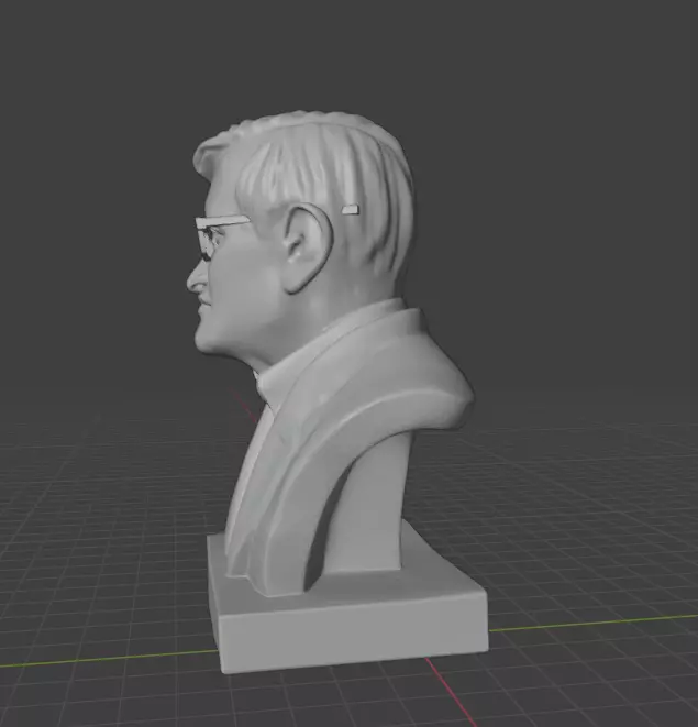 Stephen Hawking 3D print model_1