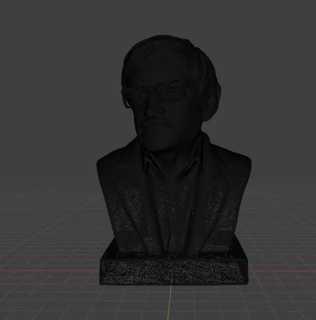 Stephen Hawking 3D print model_13